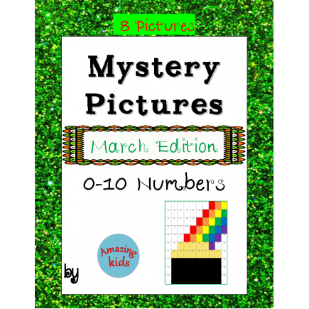 Mystery Pictures - March Edition 0-10 Numbers